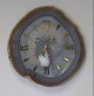 Achatwanduhren Abb. Achat-Natur ca. 18 cm Ø